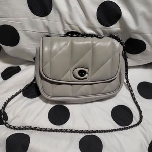 Authentic Coach Madison Quilted Pillow shoulder bag. *Leather Repair* Flash sale